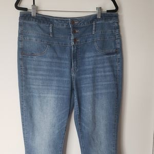 3-Tier High waisted Skinny Jeans